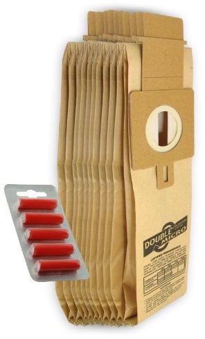 First4spares type H20 Dust Bags for Hoover Purepower Vacuum Cleaners (10 Pack + 5 Bag Freshener Sticks)