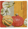Sovie HORECA Tissue-Servietten BRITTA, 40 x 40 cm, 3-lagig, 100 Stück, Design Kürbisse in Orange & Terrakotta, herbstliche Papierservietten für Tischdeko, Gastro, Events & Feiern