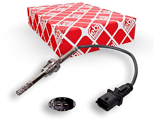 febi bilstein 100822 Abgastemperatursensor | Kompatibel mit: CHEVROLET AVEO Schrägheck, AVEO Stufenheck, OPEL ASTRA J, ASTRA J Stufenheck, CORSA D
