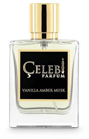 Celebi Parfum Vanilla Amber Musk Extrait de Parfum 30% Unisex Spray 50 ml