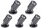 Klein LED Einbaustrahler 5 Stück 3W Mini led spot, 360° Schwenkbar, 230V Aluminium Deckenstrahler Deckenspots für Schrank, Flur, Galerien, Geschäfte