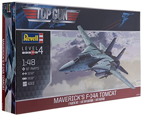 Revell RMX855872 1:48 Maverick's F-14A Tomcat [Top Gun] [Modellbau-Kit]