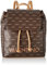 Valentino Bags Womens LIUTO Backpack, Braun
