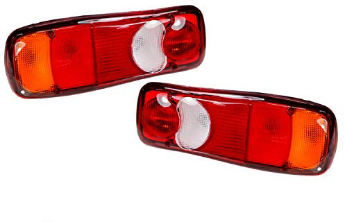 Promo Link 2x 12V 24V Rückleuchten Rücklicht 6 Funktionen LKW PKW Anhänger Heckleuchte Mit Kabel