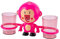 SH-RuiDu Automatischer Zahnpastaspender für Kinder, Cartoon-Design, Wandmontage, Zahnbürstenhalter mit 2 Bechern, Set für Badezimmer