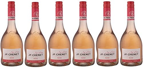 J.P. Chenet So Free - Vin rosé sans alcool - Sans arômes ajoutés, goût authentique - Origine : France (6 x 0.75 l)