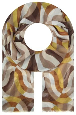 Majea Halstücher Damen Tuch Kopftuch Halstuch Schal Damen-Schal Tücher Damen Stola (880034) (beige 10)