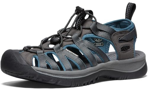 KEEN Women WHISPER, MAGNET/RED DAHLIA, 7.5
