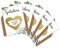 OWLBOOK 5 Rubbelkarten zum selber beschriften | Gutschein | Rubbellos für eigenen Text | Geschenke für Frauen Männer | Geschenkgutschein | 5 Karten mit Rubbelherz und Briefumschlag