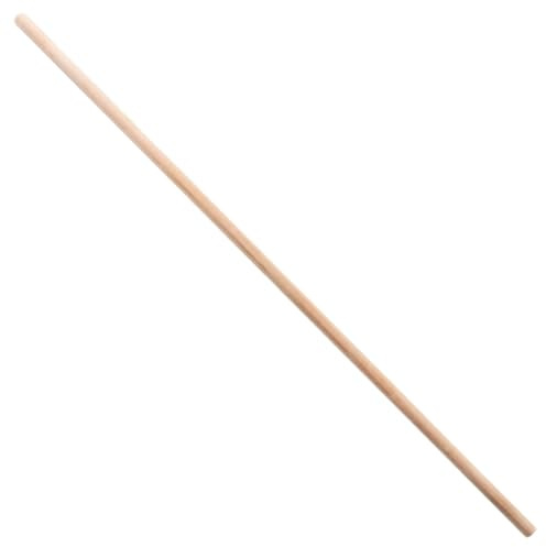 25 x Beech Wood Handle for Broom, Mop, Flag Pole, Plant Support - Non-Threaded, Solid 120 cm (3.94 ft) Long, 22 mm (7/8) Thick Shaft, Versatile Eco-Friendly Replacement Stick
