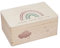 hellomini Personalisierte Erinnerungsbox Baby - Erinnerungskiste mit Namen aus Holz - Geschenk zur Geburt für Mädchen & Jungen - Babygeschenke (Regenb. rosa, L: 40x30x23cm - Druck Vorderseite)