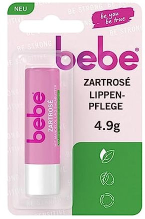 bebe Lippenpflege Zartrose, 4,9 g