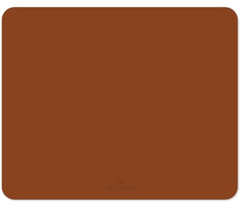 TINYLOADERS XL Placemat, Platzdeckchen, Platzmatte, Tischset, Backunterlage, Bastelunterlage, Unterlage in vielen Farben und Motiven, frei von BPA, 65 cm x 50 cm, NUT-Brown