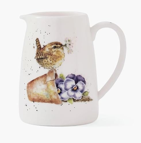 Wrendale Designs Royal Worcester Wrendale Deigns Small Posie or Individual Cream 125 ml Jug Pottering About Wren