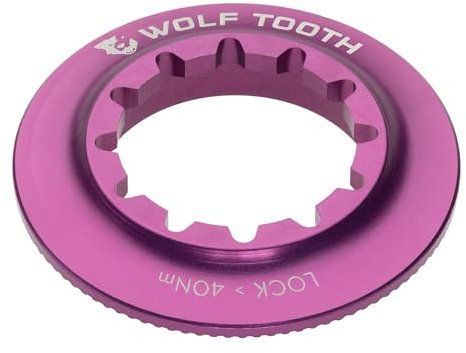 Centerlock Verriegelungsring für Rotor, Silber roh