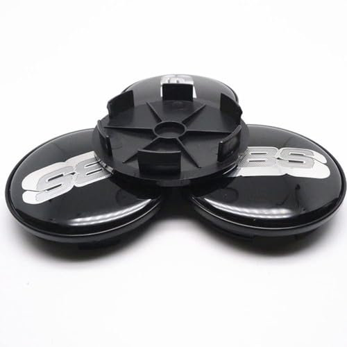 4 Pièces Cache moyeux pour BBS 68MM Capuchons Centre Roue Logo Accessoires décoration,F