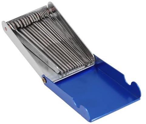 Set di Lime per Chitarra con 22 Aste, Materiale in Acciaio Inossidabile e Acciaio Al Carbonio, Design Universale, Comodo Utilizzo per Capotasto e Ponte