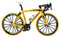 HONMEET 10 Mini Fahrrad Modell Aus Gelbes Rennrad Perfekte Miniatur Dekoration Figurine Für Sammler Und Deko Ideen