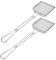 Ciieeo 2piezas Espumadera Acero Inoxidable Con Malla Fina Para Filtrar Aceites Y Residuos Cucharón Cuadrado Multifuncional Para Freír Alimentos Para Cocina Y Restaurantes