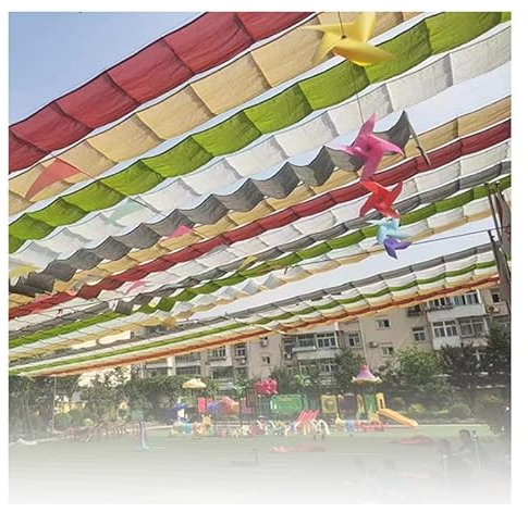 PFCDZDU Rétractable Toile D'ombrage Ondulée, Remplacement Pergola Imperméable Auvent D'ombrage, Fil Coulissant Extensible Voile D'auvent pour Terrasse, Gazebo