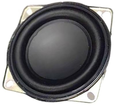 BINGGA 38MM 4Ohm 10W Portable HiFi Speakers 1.5inch Small Full Ranges Rubber Side Inner Speakers Replacement