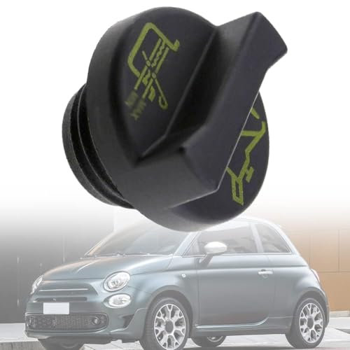 Tappi Serbatoio Carburante per Fiat 500 Grande Punto Idea Panda Seicento 71740676, Tappi Serbatoio Carburante Tappo Olio Motore