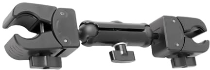 Double End Clamp Action Camera Holder Installation 360 Rotation for Most Cameras Lightweight Portable Sports Camera Fixture
