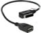 vhbw Câble audio voiture compatible avec Audi A1, A3, A4, A5, A6, A8, Q5, Q7, TT, MMI 3G-System 2006+ - Adaptateur USB, 37,1 cm, noir