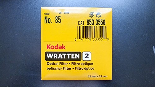 Kodak Wratten 2 Optical Filter No. 85 Polyester