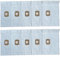 10 Industrie- Baustellen- 30L Heavy Microvlies Staubsaugerbeutel kompatibel für NT 35/1 Eco ...