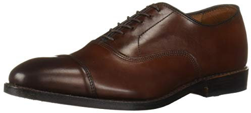 Allen Edmonds Men's Park Avenue Cap-toe Oxford Dress Shoe, Dark Chili Burnished, 12 D