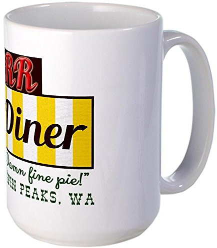 Großer Becher, 312 ml, doppelter RR Diner in Twin Peaks