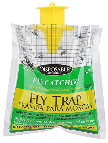 Fliegenfalle, Einweg Fruchtfliegenfalle, Mücken Fliegen Wanzen Falle, Outdoor Fliegenfänger Fly Trap Bag Anti Fliegen Lockstoff zum Aufhängen