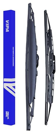 Vipa Car Parts Premium Wiper Blade Kit | Fits: MINI MINI R52/R57 Convertible (Jul 2004 to Nov 2011) | All-Weather Performance | Durable, Streak-Free Windshield Wipers | Easy Installation