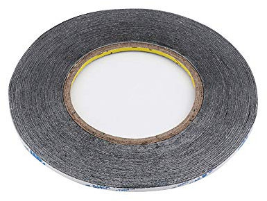 2 mm ultradünnes doppelseitiges Klebeband für Handy, Tablet, Laptop, PC, Display-Reparaturwerkzeuge, Schwarz