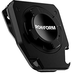 Rokform - Universeller Sport-Gürtelclip und Handy-Ständer, robuste iPhone- und Samsung-Handyhalterung, kompatibel mit Allen Rokform Twist-Lock-Hüllen (schwarz)