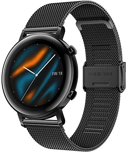 Songsier Cinturino Compatibile con Huawei Watch GT2 42mm/GT 3 Pro 43mm/GT 3 42mm, Cinturino di Ricambio da 20 mm per Honor Watch Magic 2 42mm/Galaxy watch 3 41mm/Galaxy Watch Active/Active 2