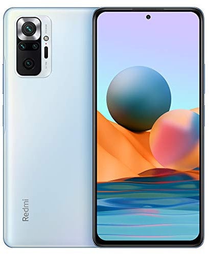 Xiaomi Smartphone Redmi Note 10 Pro 6 Go 64 Go 6,67 120Hz AMOLED DotDisplay 108MP Grand Angle Cámara 5020mAh (typ) NFC Dual SIM Card Azul [Versión en Español]