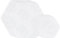 GEAR AID Tenacious Tape Reparaturflicken für Jacken, Zelte, Outdoor-Ausrüstung und technische Stoffe, 7,6 cm rund, 6,3 cm und 3,8 cm Sechskant-Formen, Farb- und Größenoptionen, transparent