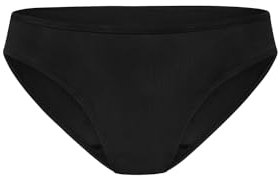 Modibodi Period Swimwear for Teenagers - Black Bikini Bottoms - Light 20ml Absorbency Menstrual Swimwear