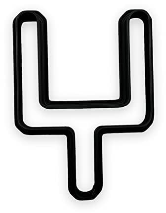 Bundle of Fun Keksform Feldtor-Ausstechform (10,2 cm) mit leicht zu schiebendem Design