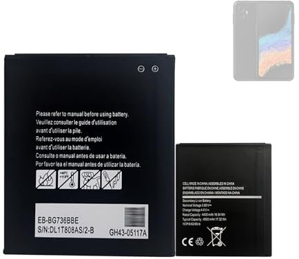 HIGHAKKU Ersatzakku Batterie EB-BG736BBE kompatibel mit Samsung Galaxy Xcover 6 Pro (G736B)