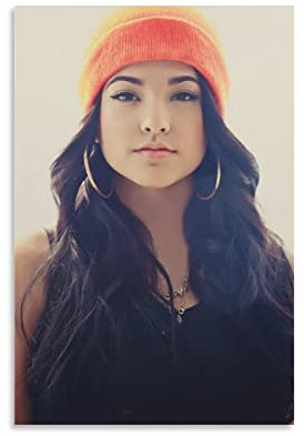 SECOLI Becky G PhotoFashion Poster Dekorative Malerei Leinwand Wandkunst Wohnzimmer Poster Schlafzimmer Gemälde 30 x 45 cm