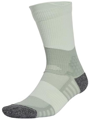 adidas Unisex RUNxBOOST Sock 1PP, Silver Green/Linen Green/Lucid Lemon, 37-40