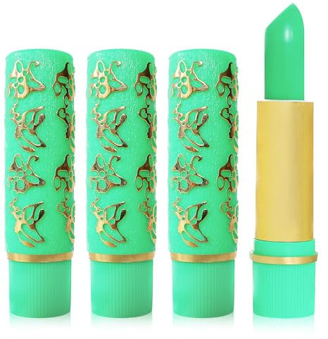 Pintalabios Mágico Marroquí - Pack de 3 UNIDADES, Cambio de Color PH, con Argán y Aloe Vera, Barra de Labios Hidratante, Color Duradero, Pintalabios pH Magico