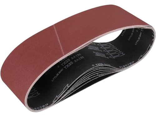 STEBRUAM Sanding Belt 150 x 1220 mm,8PCS 180 Grit