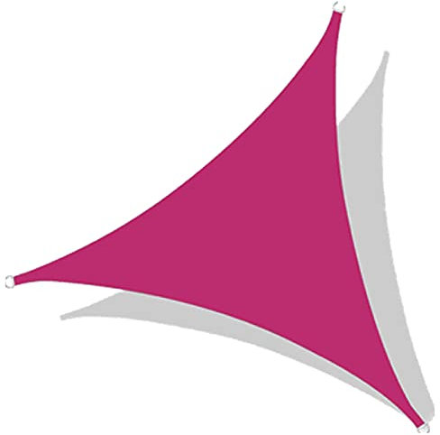 Vela ombreggiante Triangolare 6x6x6 m Impermeabile,Tenda da Sole per Patio Impermeabile,Vela Parasole Esterna Impermeabile,per Balcone Esterno Tetto Giardino