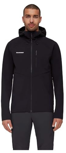 Mammut Ultimate Comfort SO Hooded Jacket Men Herren Softshelljacke Black schwarz