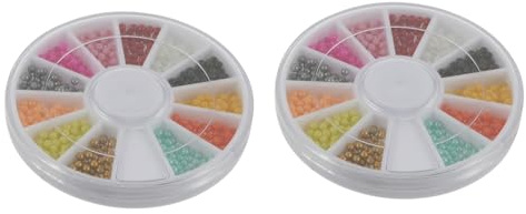 ULTECHNOVO Manicure Caviar Beads Multi Functional Nail Decal Beads for Nail Jewels Caviar