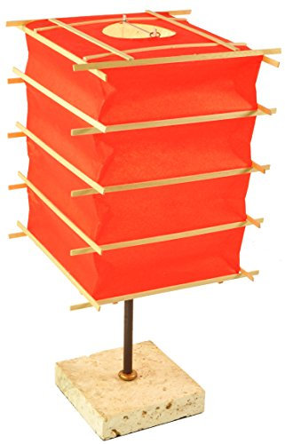 GURU SHOP Tischleuchte Kokopelli - Modell Hako 40cm, 40x20x20 cm